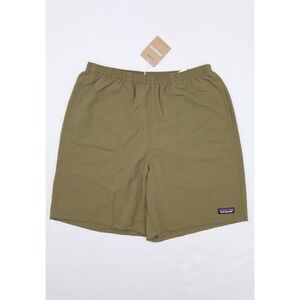 Patagonia Mens Baggies Longs Shorts Dark Ash Sz S 7in Inseam Mesh Brief Lined